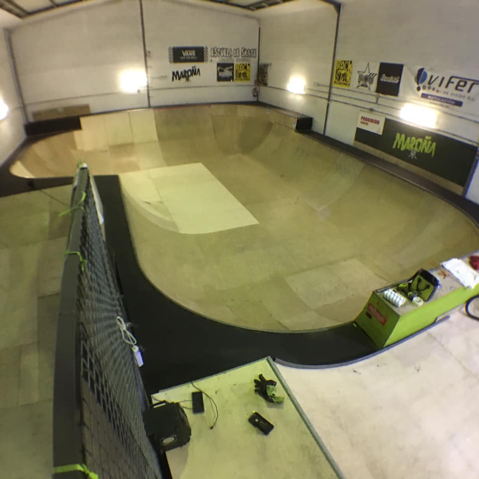 skatepark indoor maroña