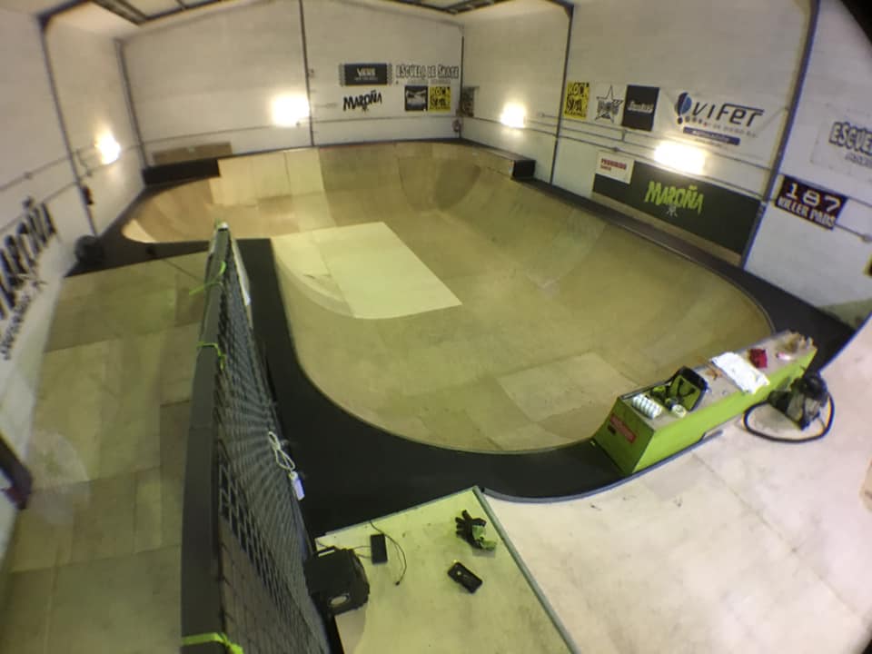 skatepark indoor maroña