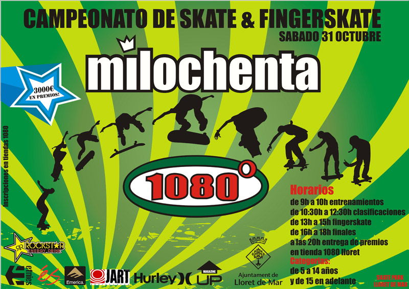 campeonato skate lloret de mar 2009