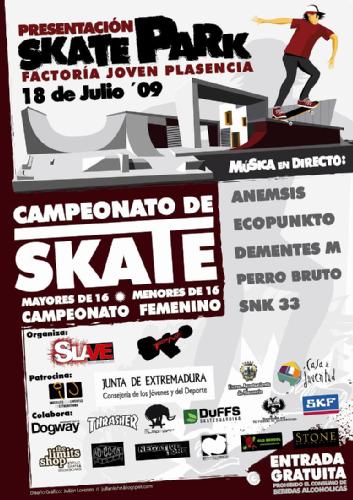 campeonato skatepark plasencia 2009