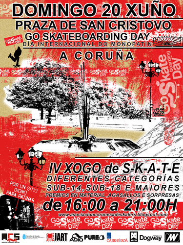 go skateboarding day a coruña