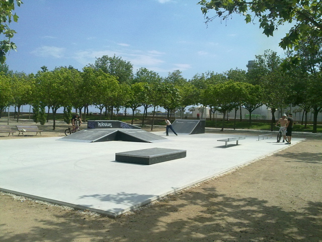 skatepark sant adria de besos 2010