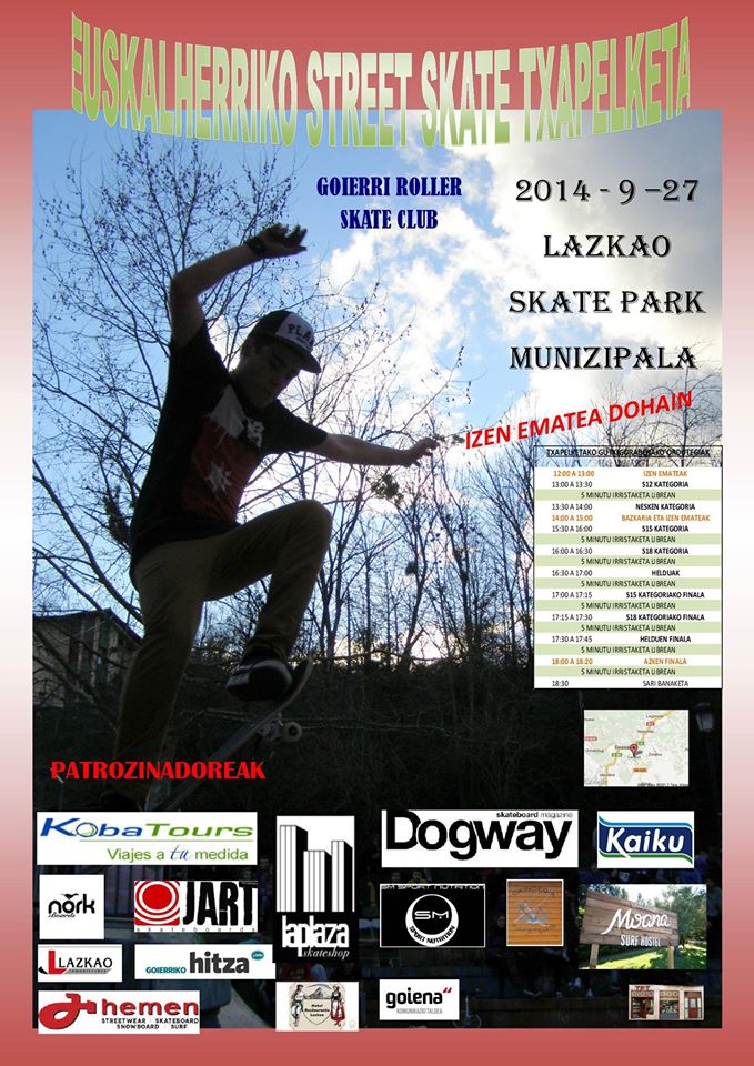 campeonato skate lazkao 2014