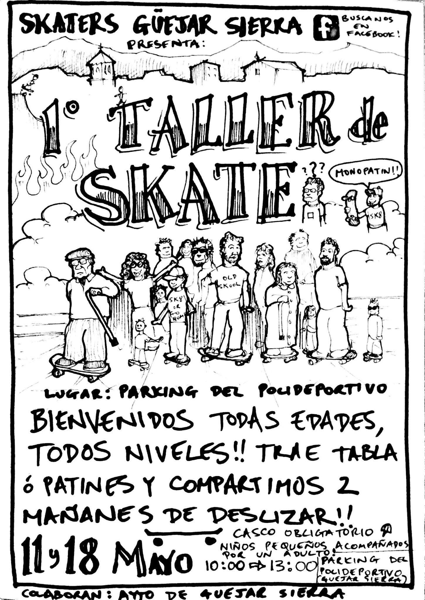 taller skate guejar sierra