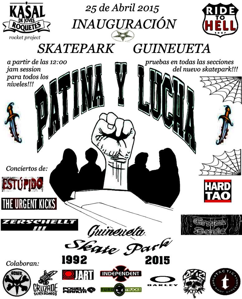 inauguracion skatepark guineueta