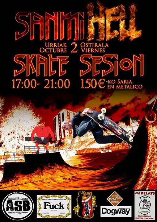 sanni hell skateboard 2015