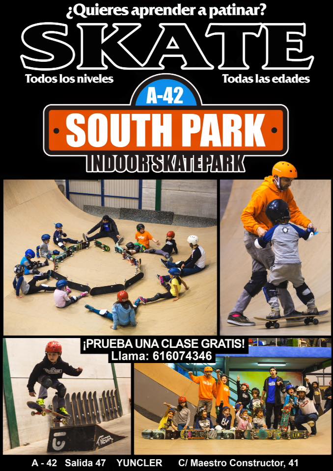 clases skate south park