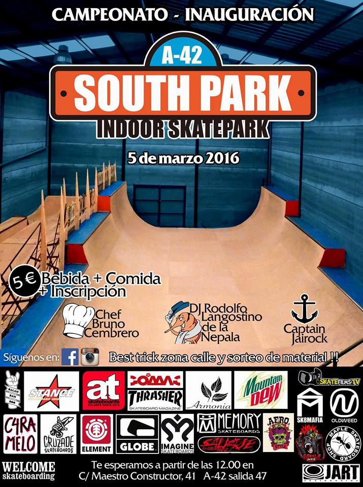 inauguracin south park skatepark