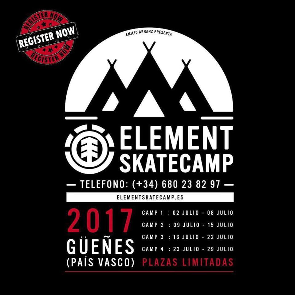 element skatecamps 2017