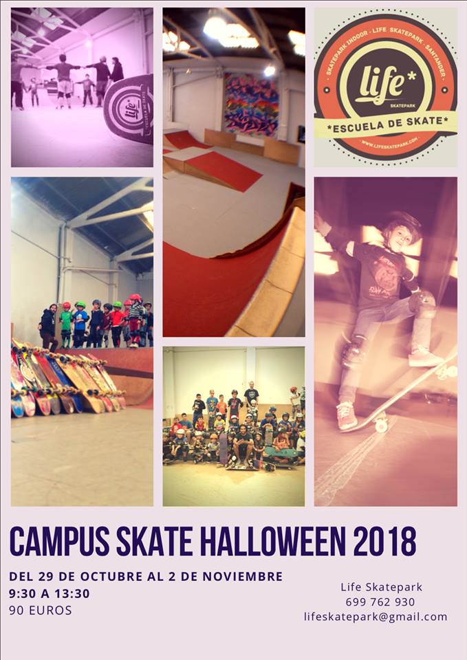 campus halloween life skatepark
