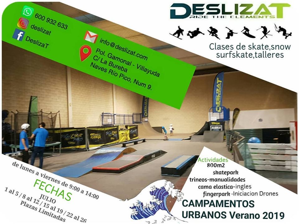 campamentos deslizat verano 2019