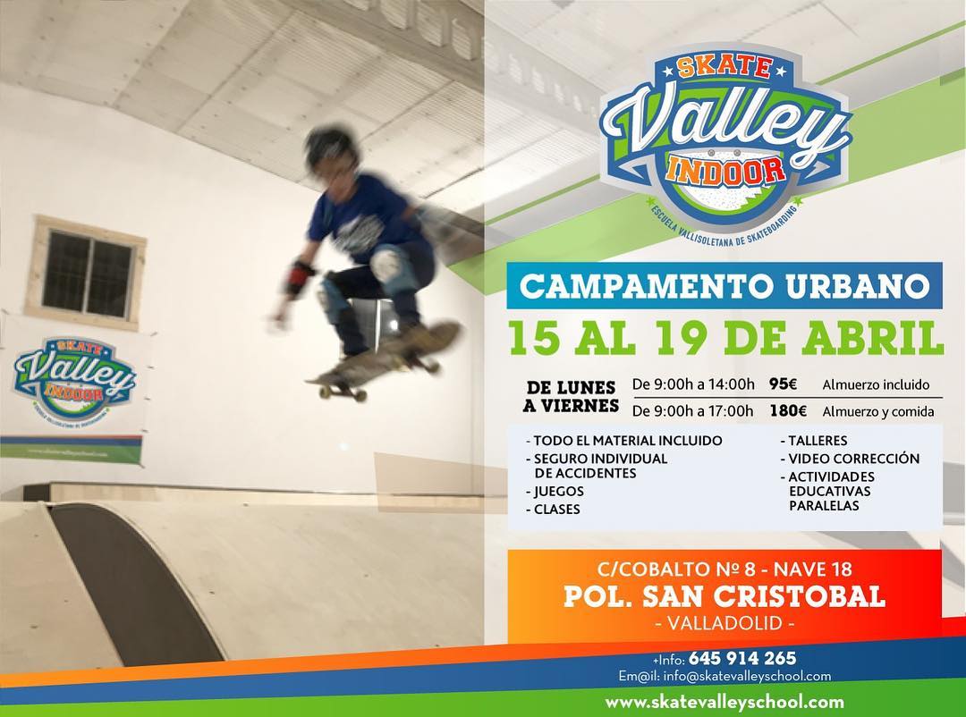 skate valley indoor camps