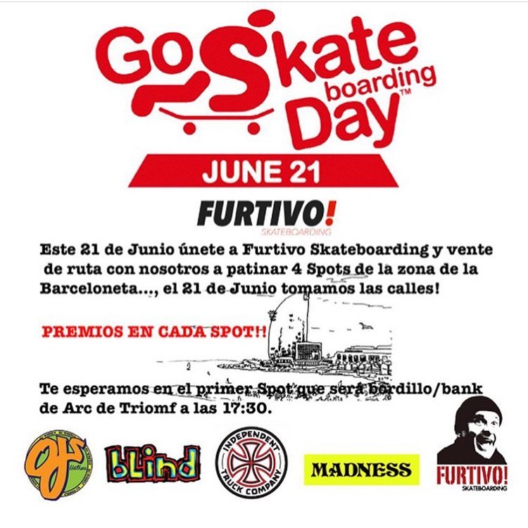 go skateboarding day barcelona