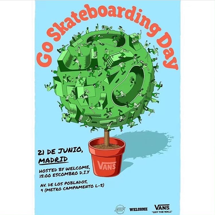 go skateboarding day madrid