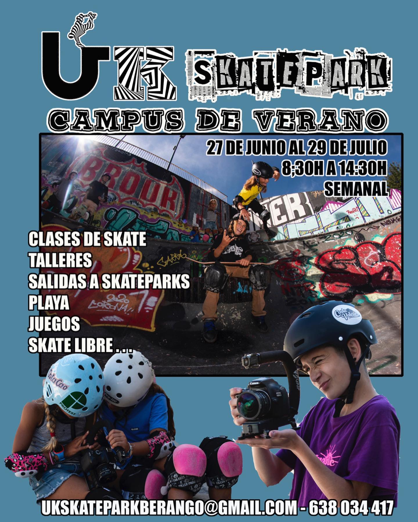 camp verano uk skatepark