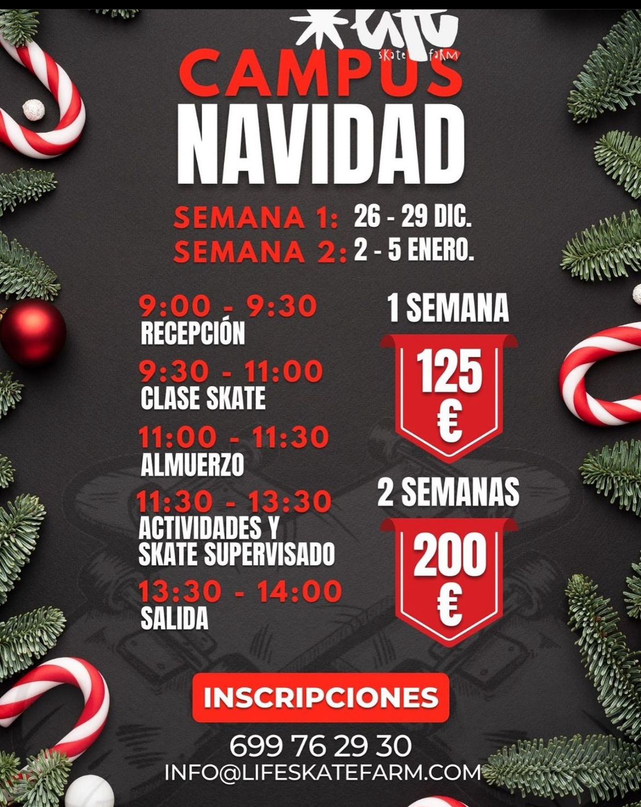 campus navidad life santander