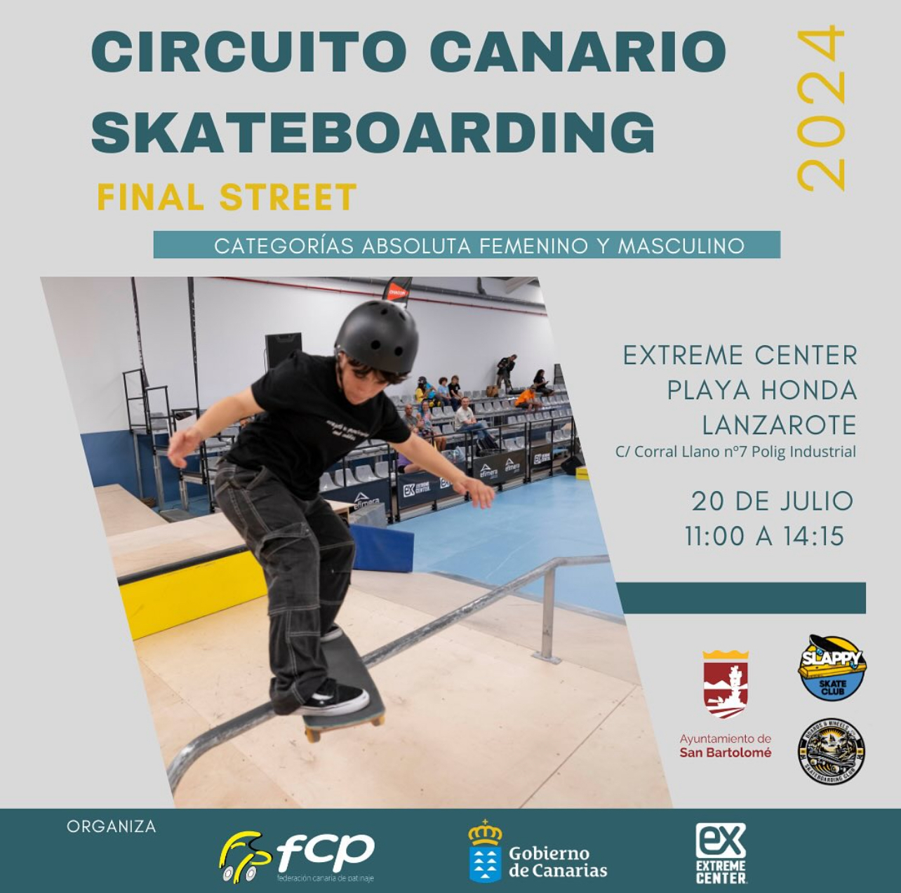 street circuito canario skateboarding
