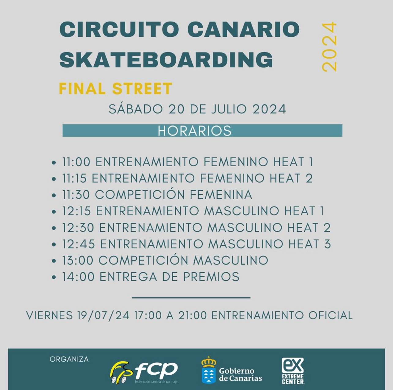 street circuito canario skateboarding