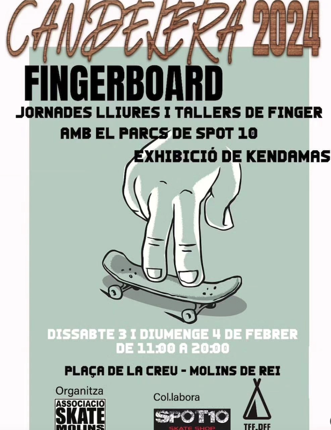 evento fingerboard molins de rei