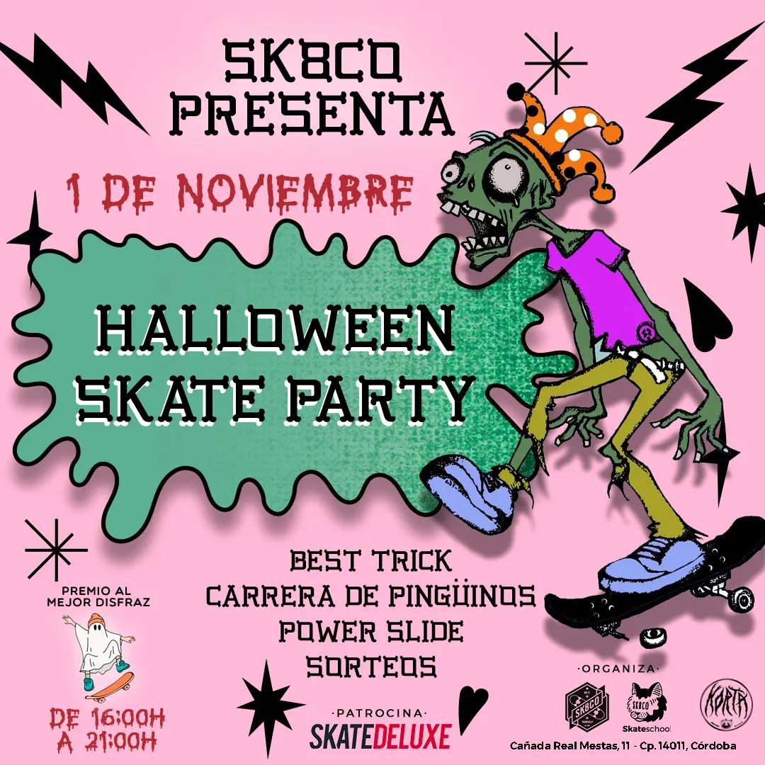 halloween skate party