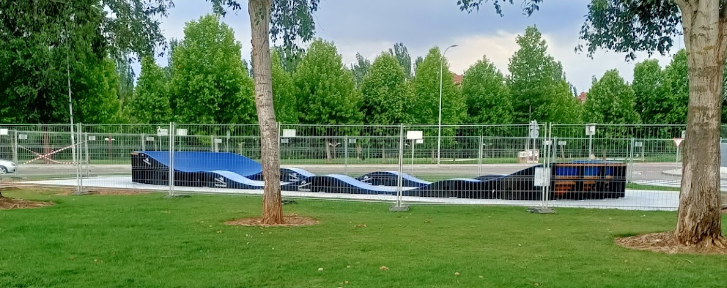 pumptrack parque santos ovejero leon