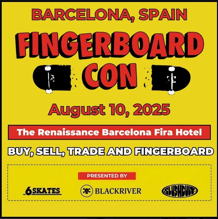barcelona fingerboard con