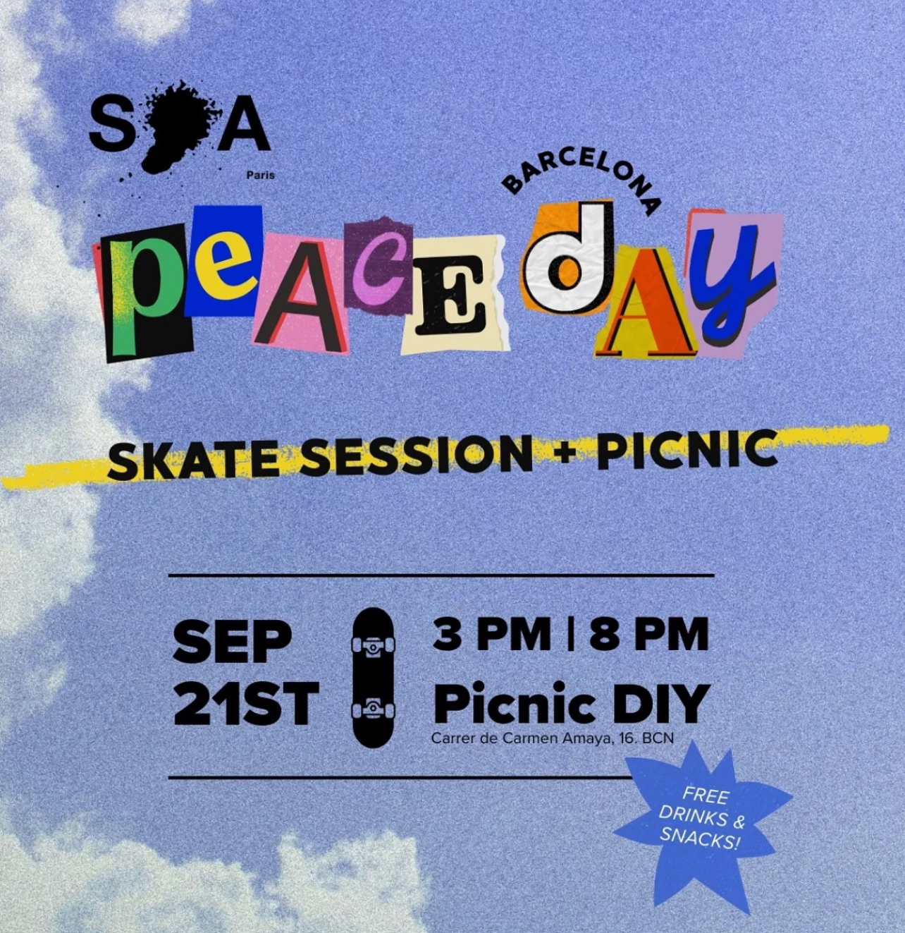 barcelona peace day
