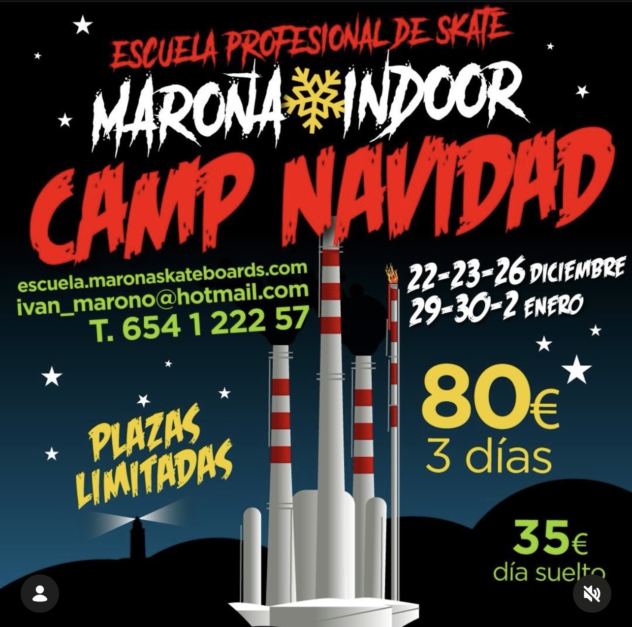 camp navidad marona indoor