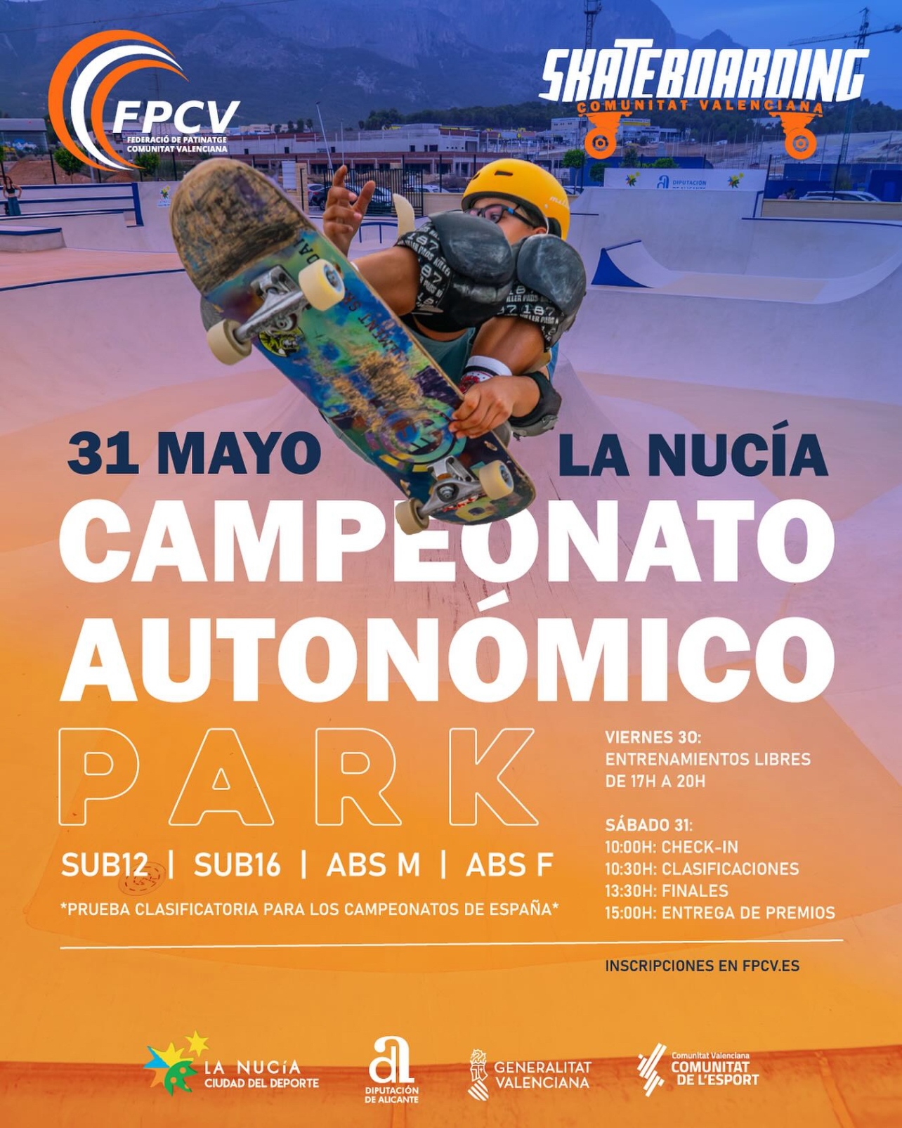 campeonato autonomico skate la nucia