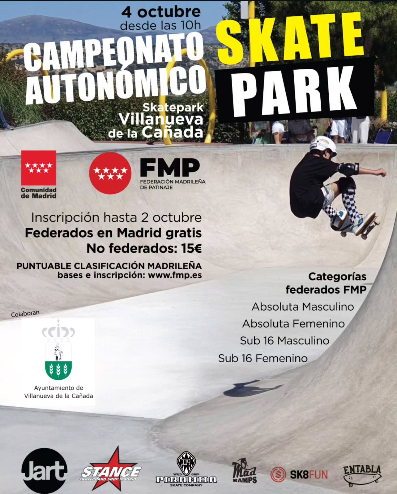 campeonato autonomico park madrid