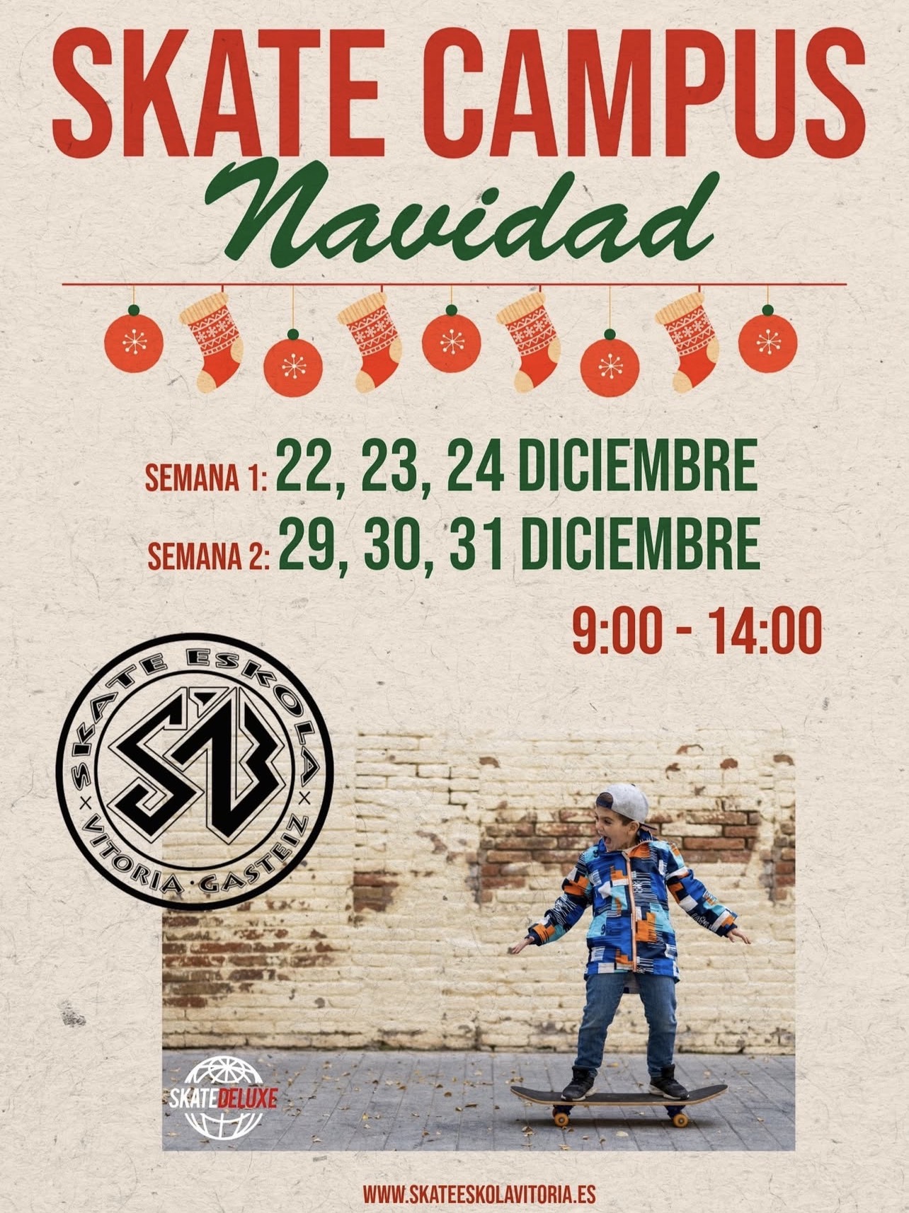 campus skate navidad sb skate eskola