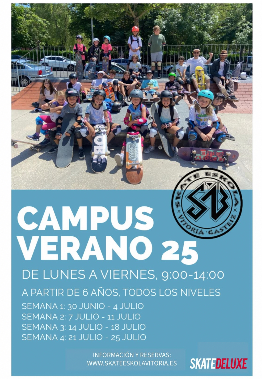 campus verano sk skate eskola
