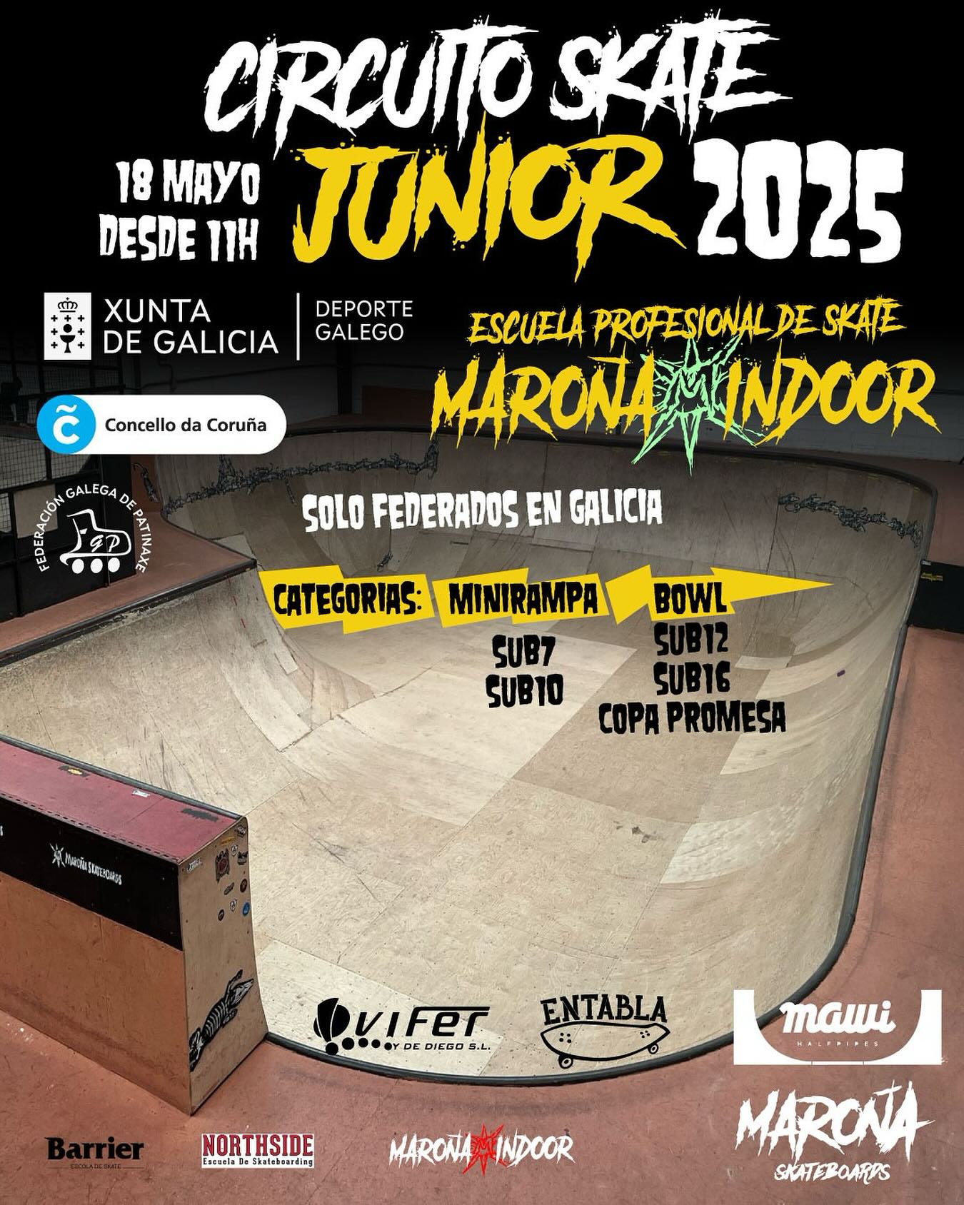 circuito skate junior 2025