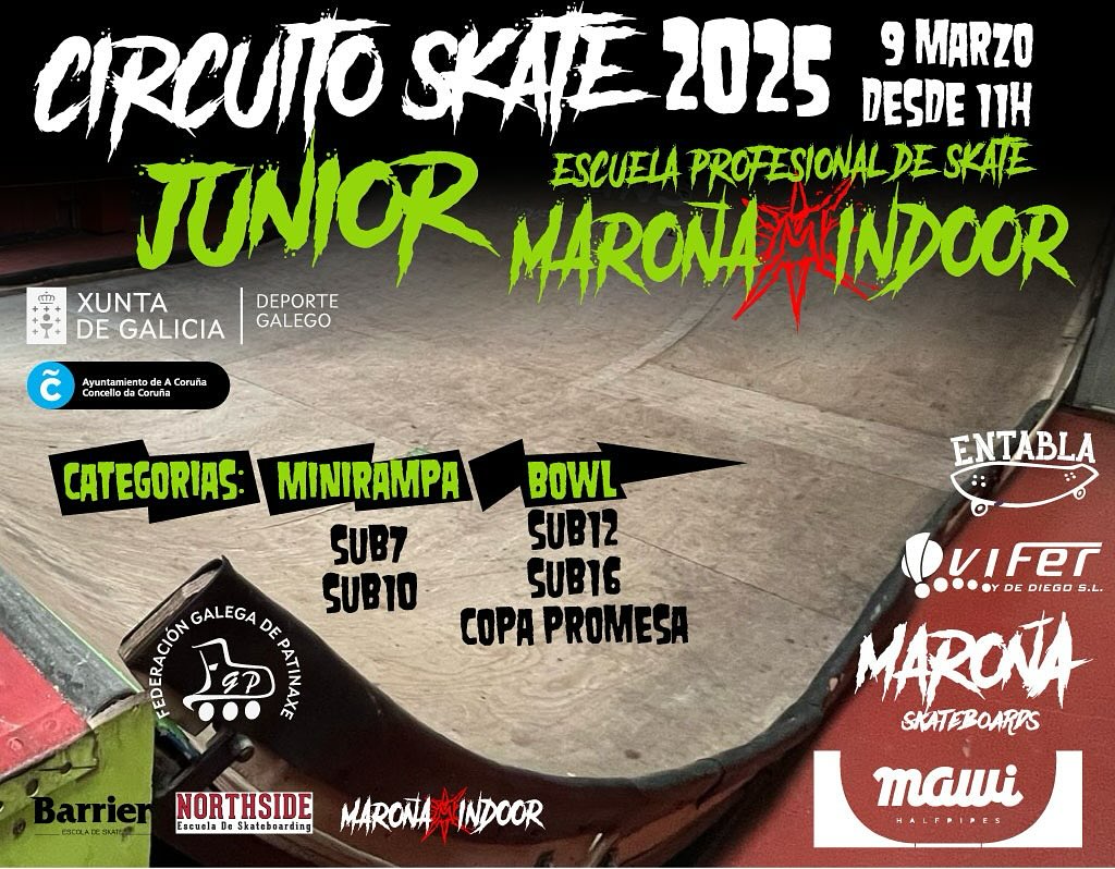 circuito junior skate 2025