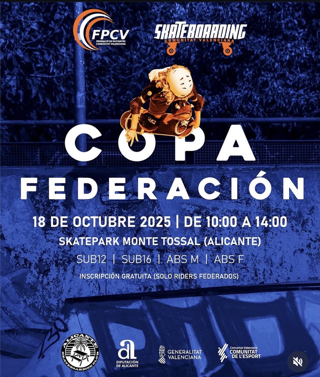 copa federacion skate alicante