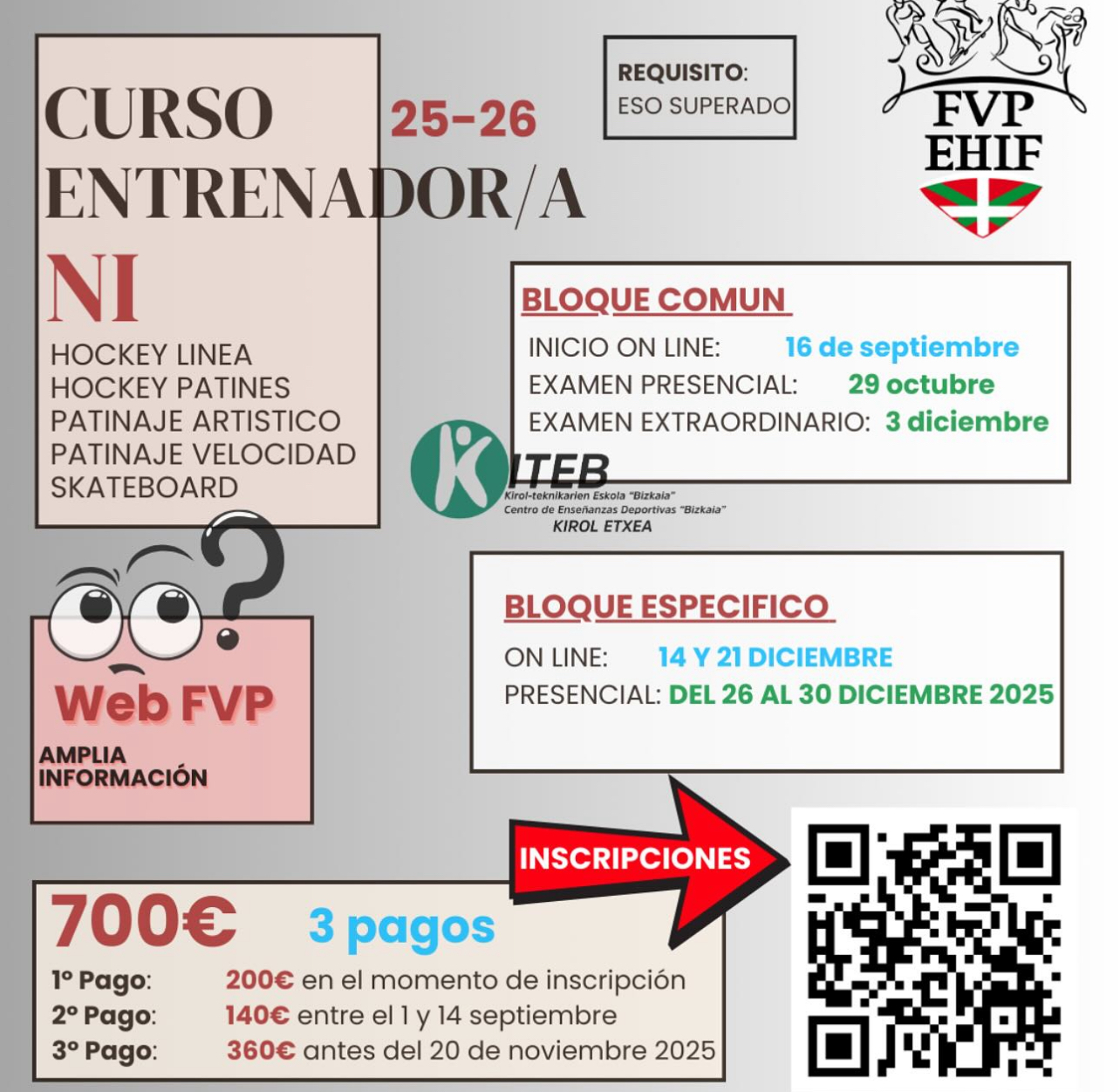 curso entrenador skate