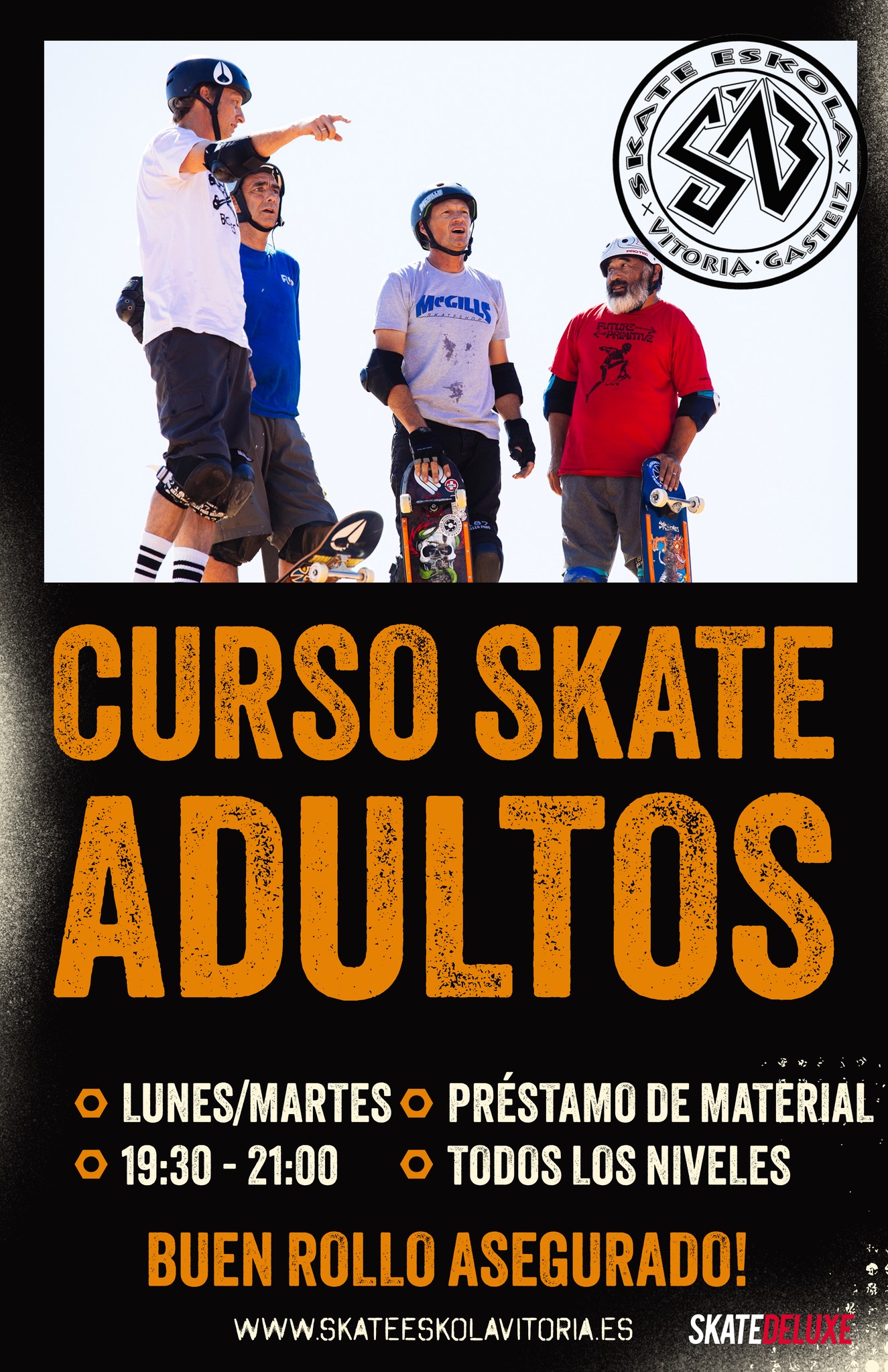 curso skate adultos vitoria