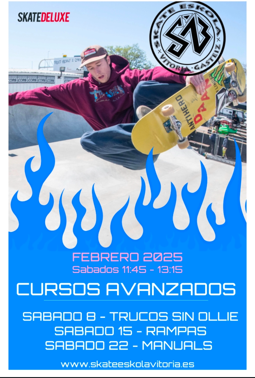 cursos avanzados SB skate eskola