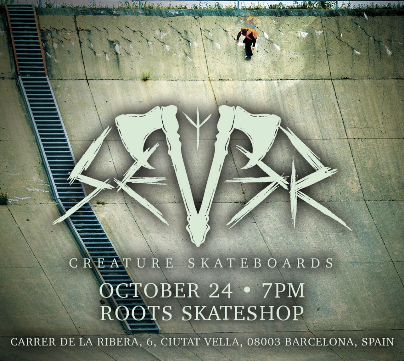estreno video creature skateboards root skateshop