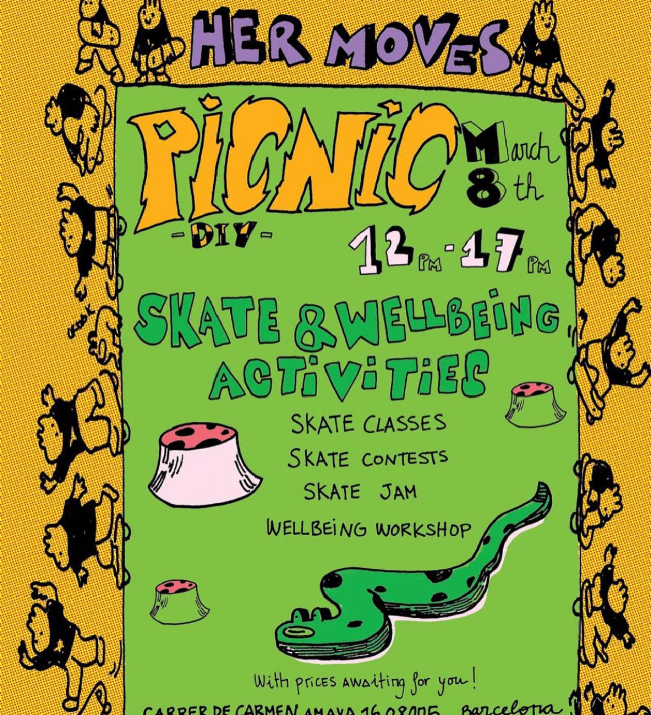 evento skate picnic diy