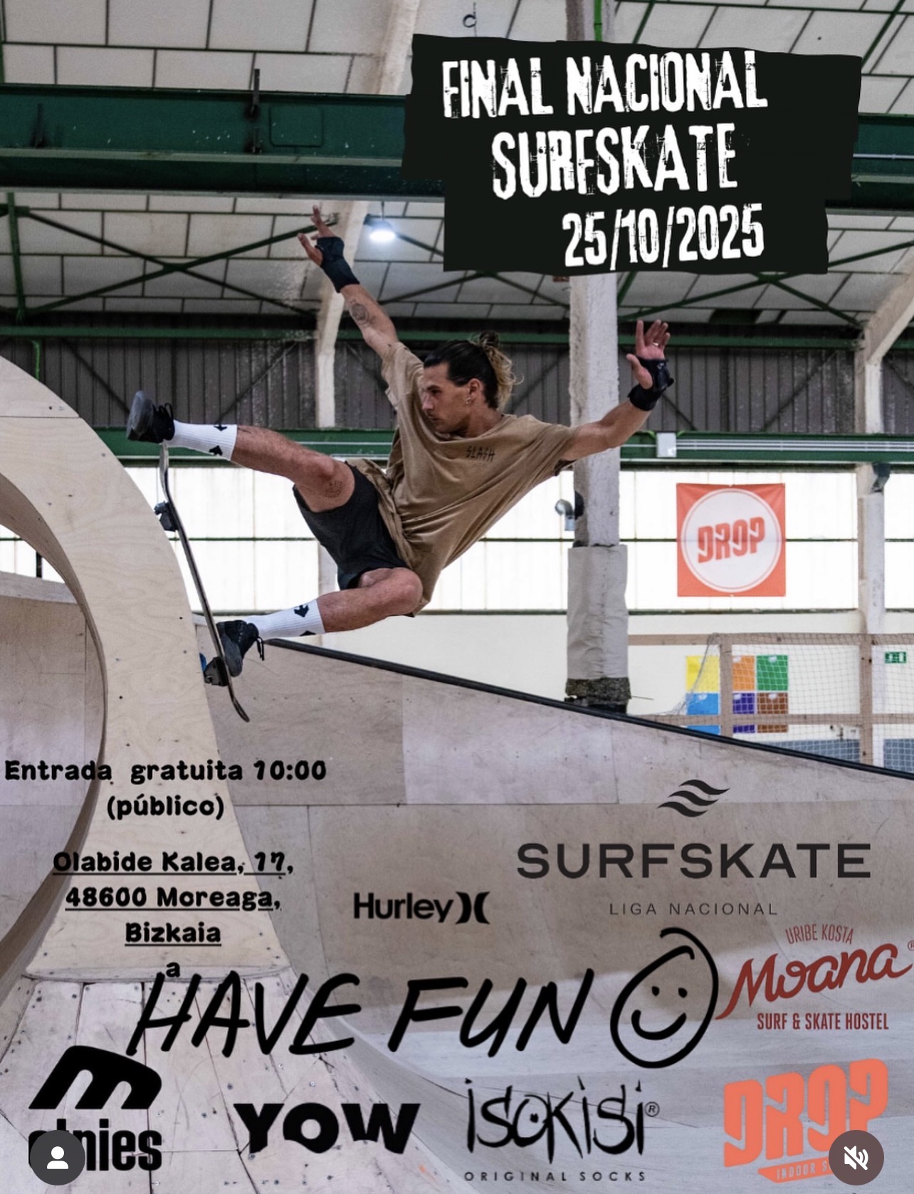 final nacional surfskate drop indoor sopela