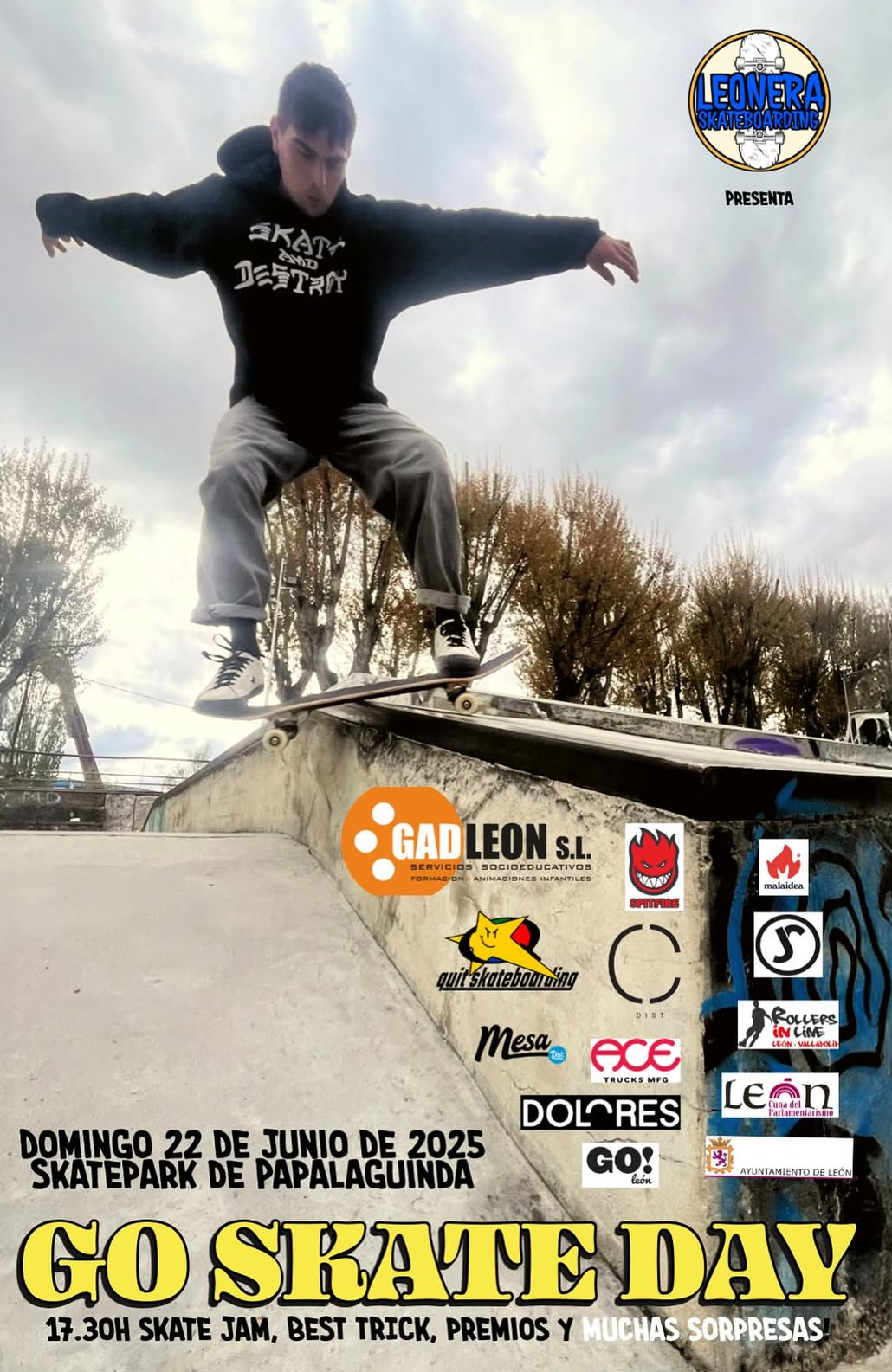 go skateboarding day leon