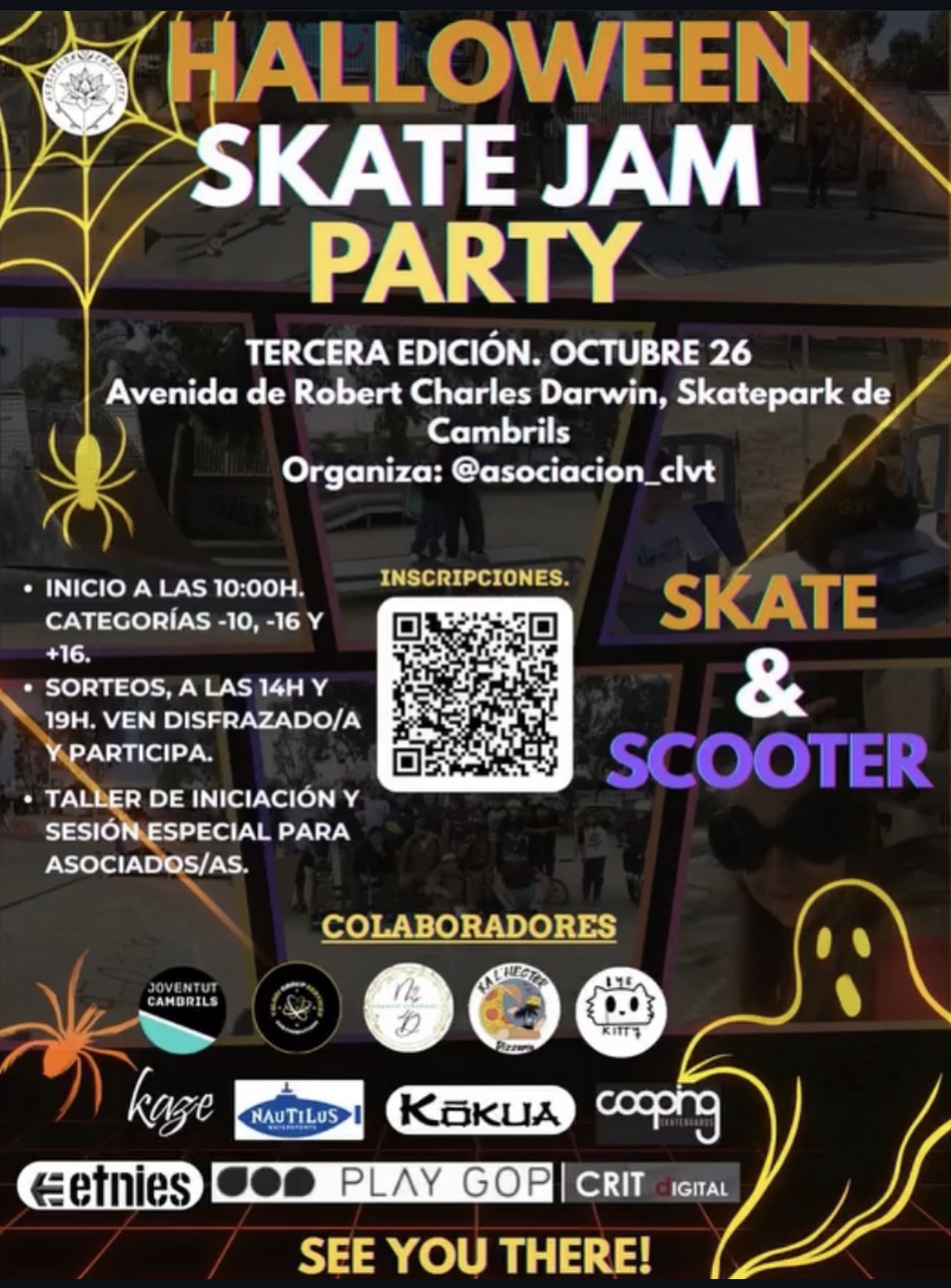 halloween skate jam party