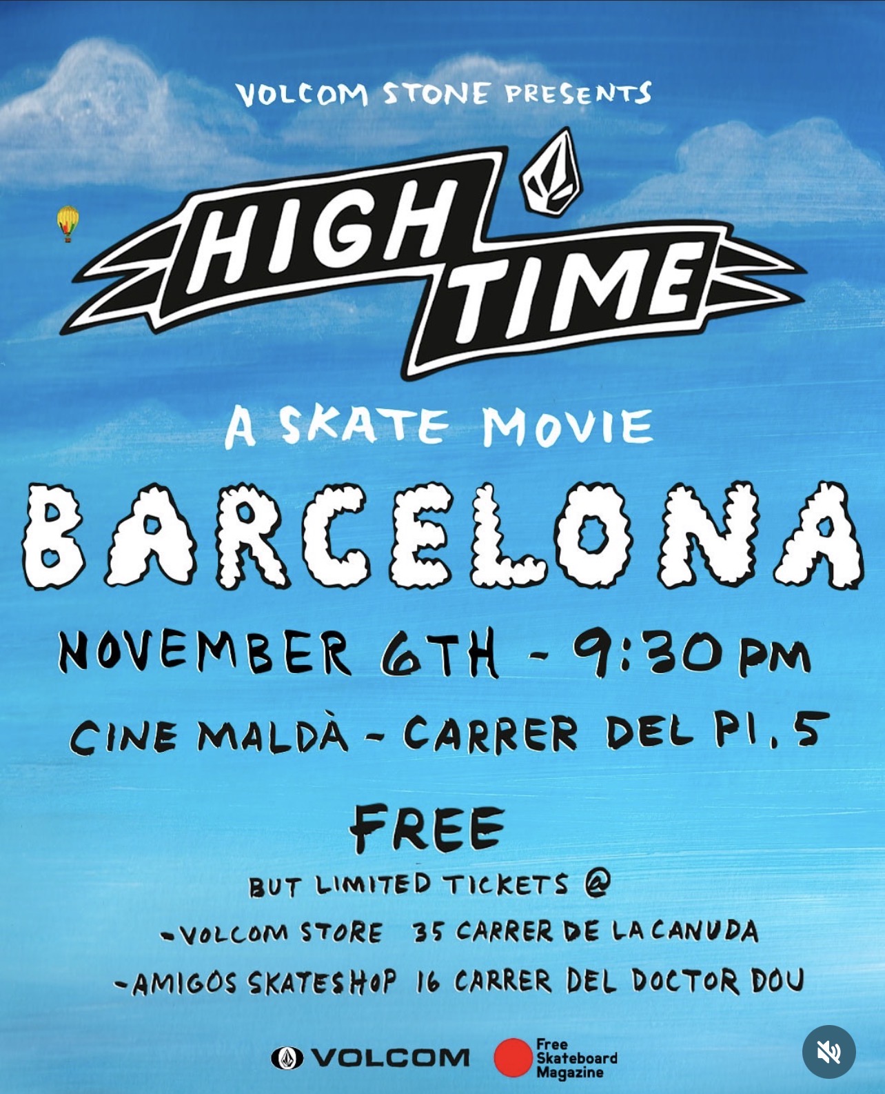 estreno high time volcom