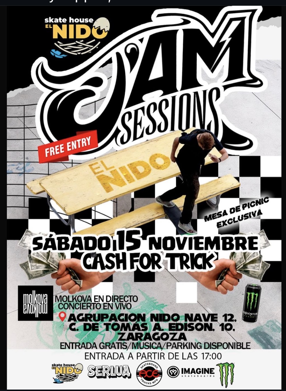 jam el nido cash for tricks