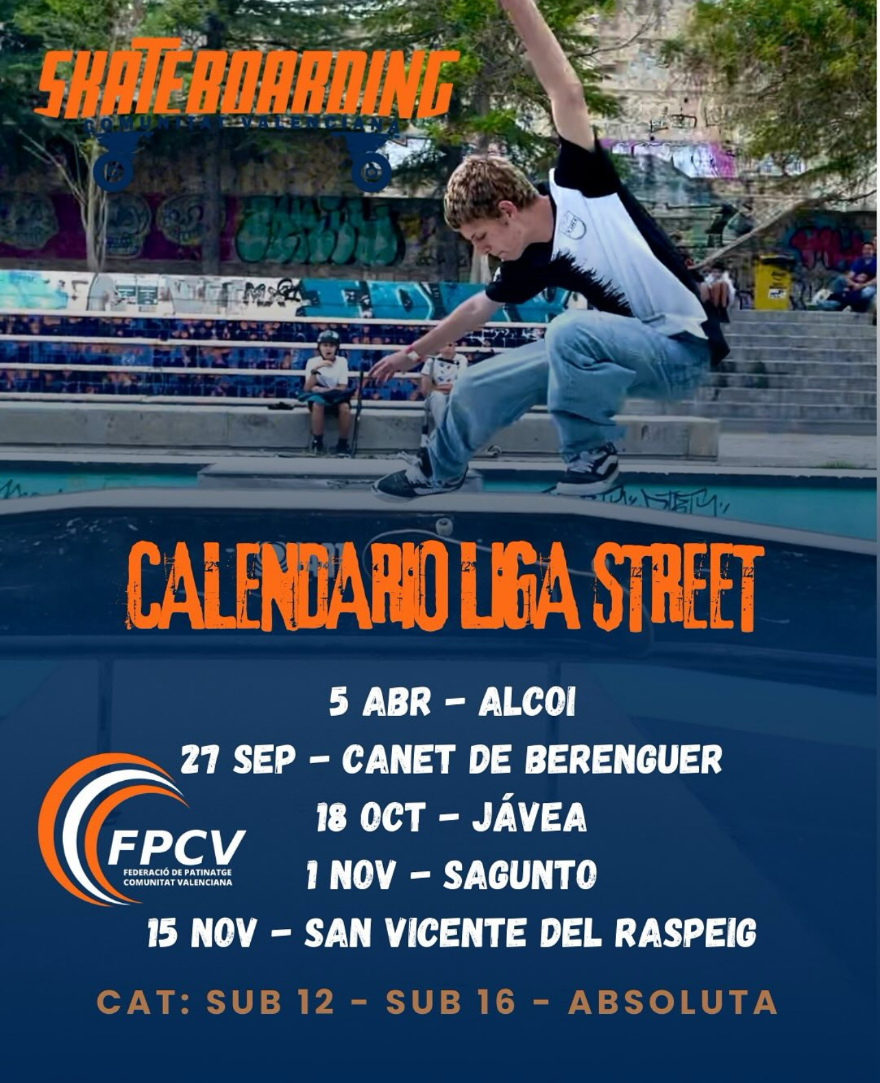 liga valenciana de skate street