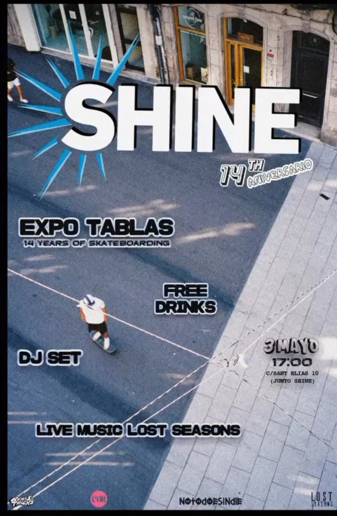 shine skateshop aniversario