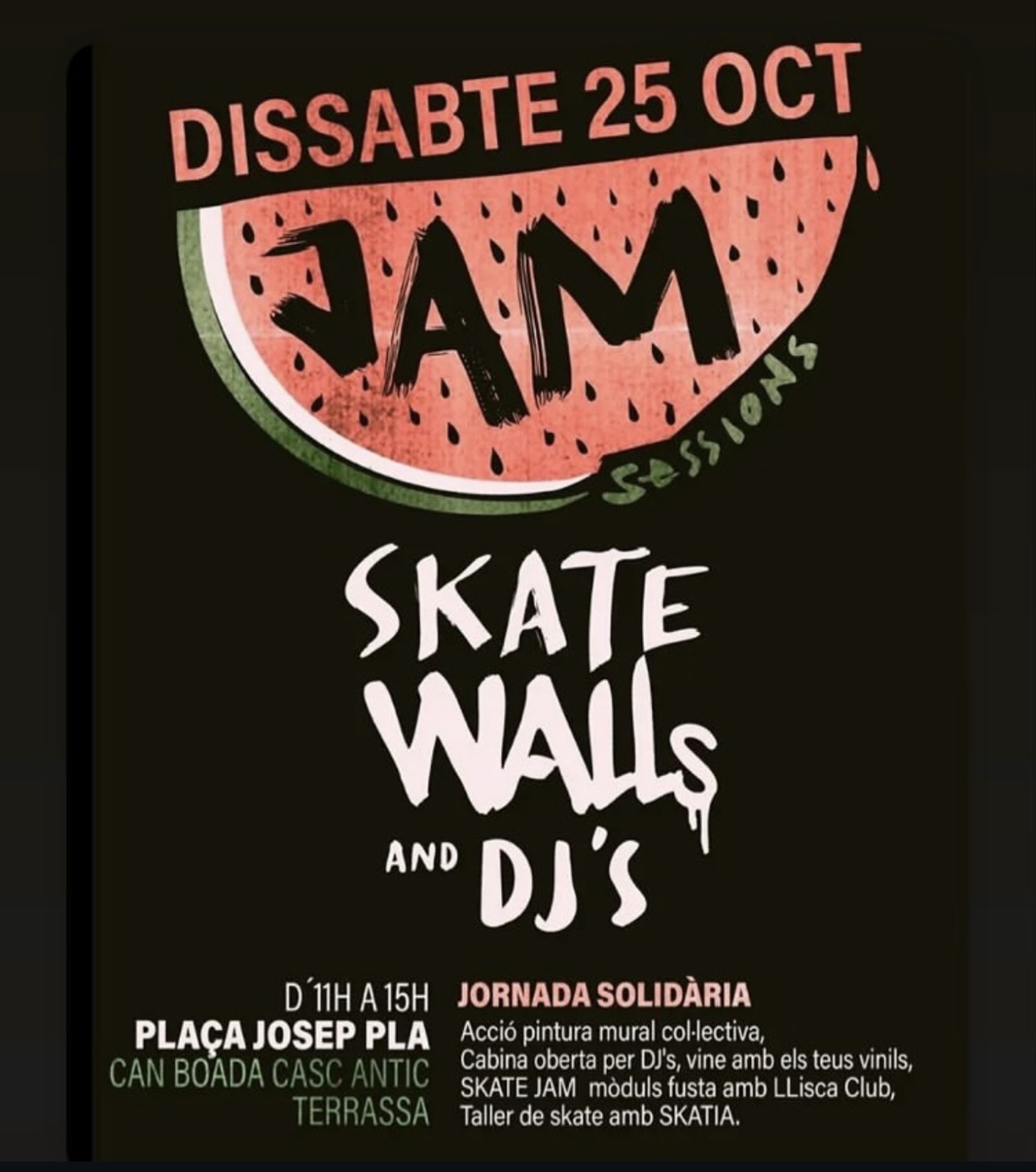 skate walls and djs terrassa