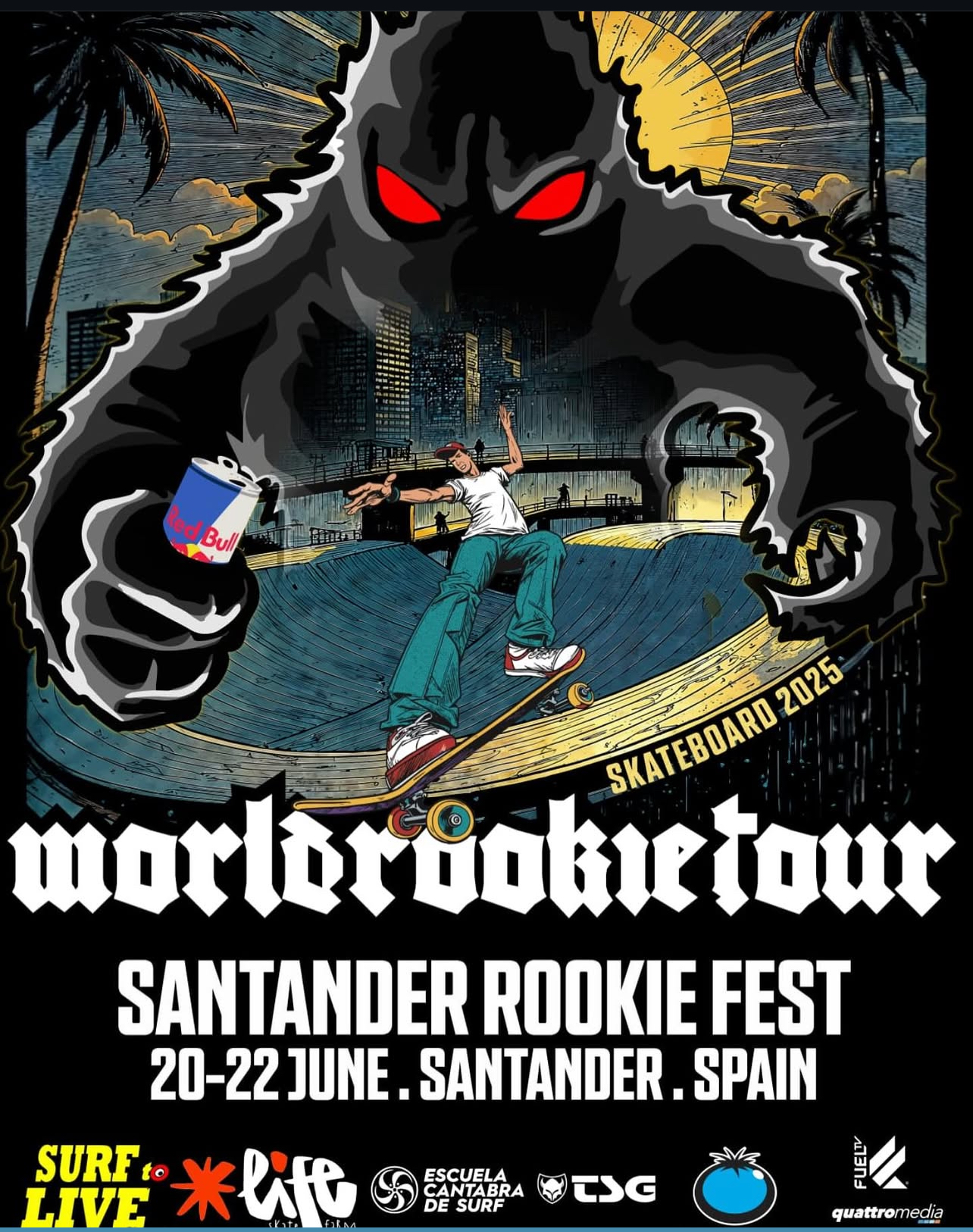 world rookie tour santander