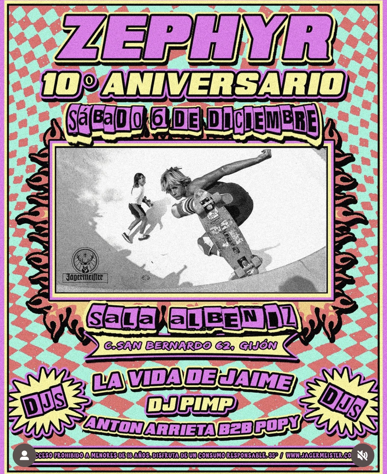 zephyr aniversario gijon